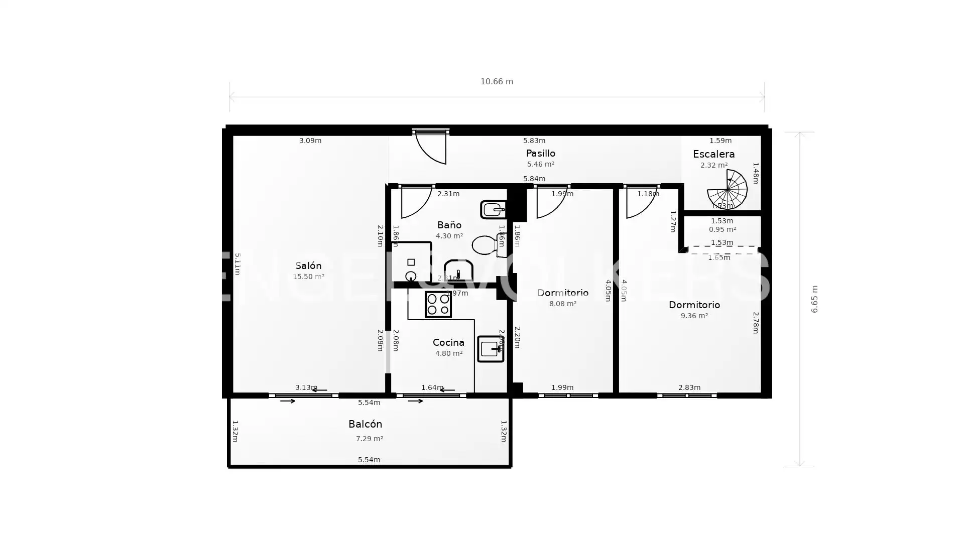 Penthouse mit Pool zum Verkauf in Cala del Puntal, imagen 33