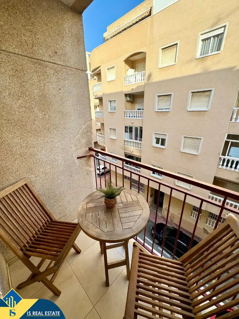 Terrasse von Wohnung zur Miete in Torrevieja mit Klimaanlage, Heizung und Terrasse