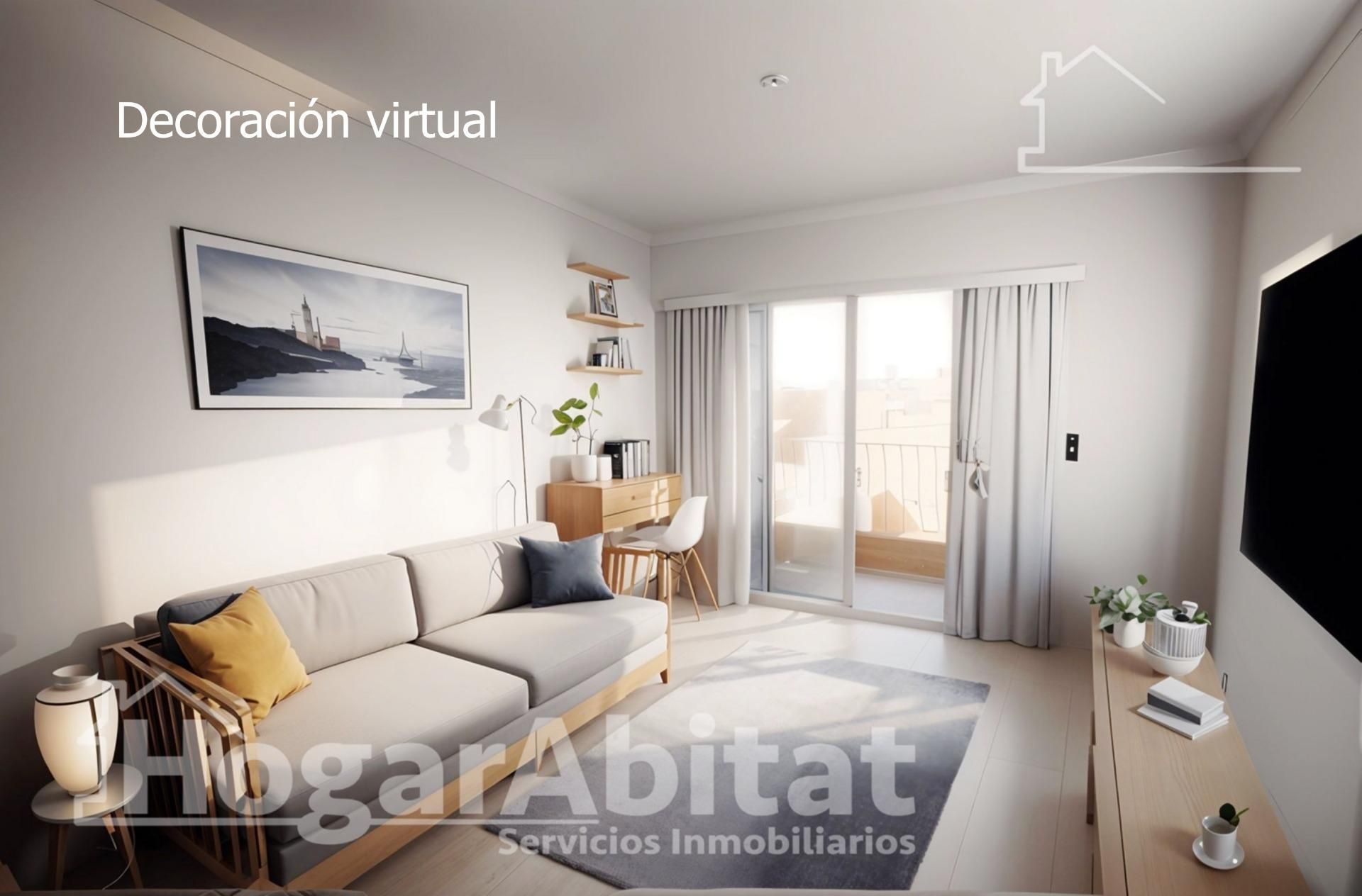 Living room of Flat for sale in Llaurí  with Storage room and Balcony