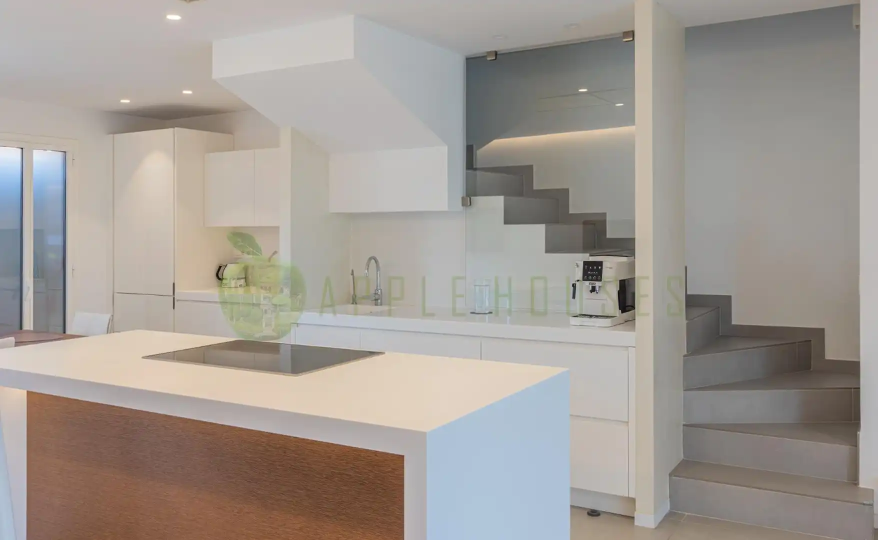 Kitchen of Attic for sale in Sitges  with Air Conditioner, Heating and Terrace