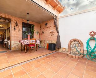 Terrace of Single-family semi-detached for sale in Villanueva de Bogas  with Air Conditioner, Heating and Private garden