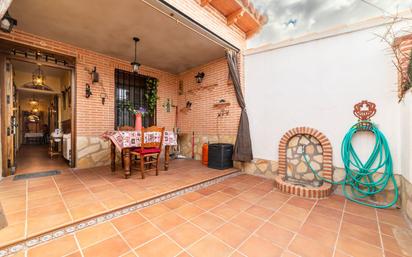 Terrace of Single-family semi-detached for sale in Villanueva de Bogas  with Air Conditioner