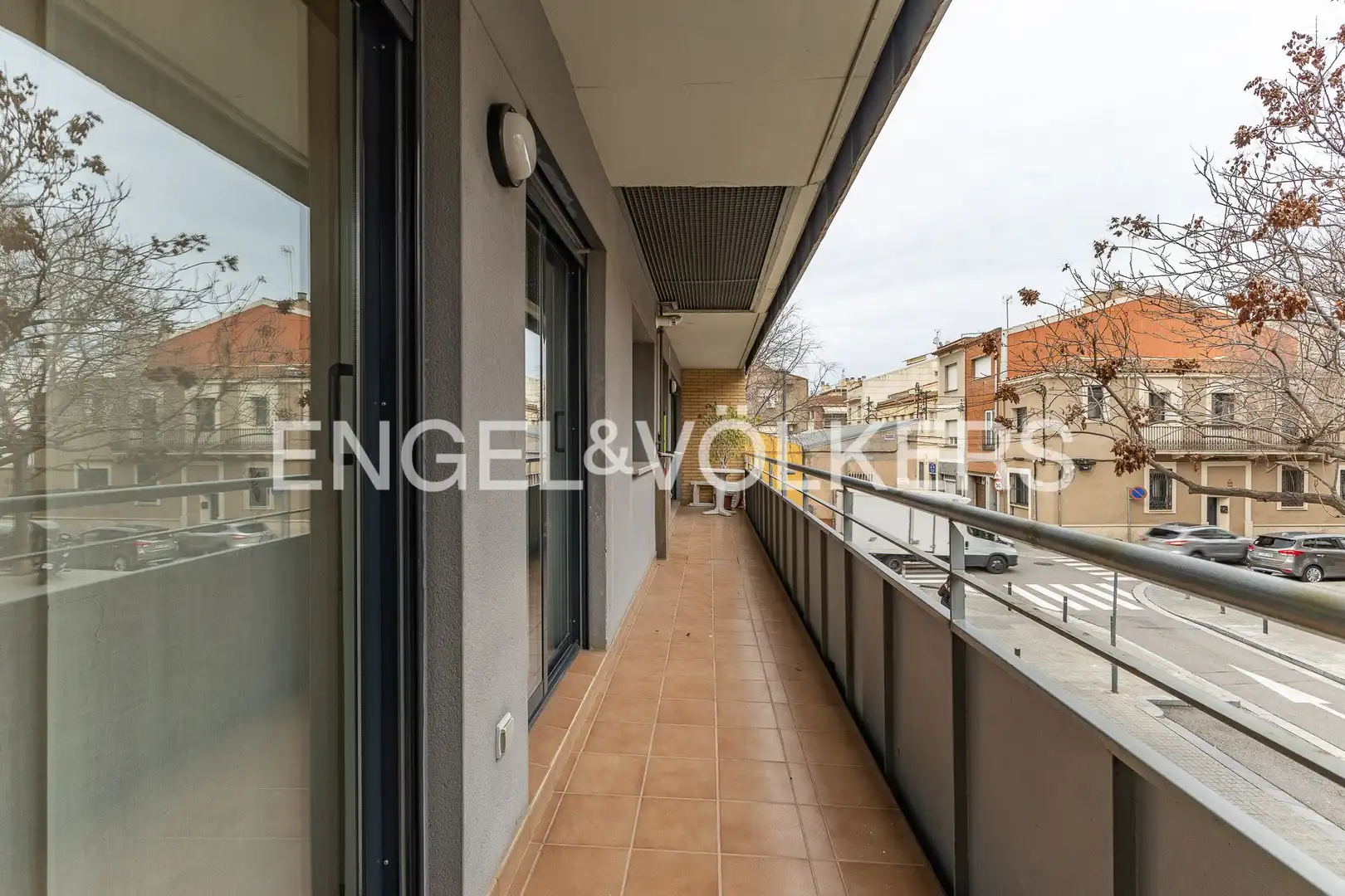 Balcony of Flat for sale in Sabadell  with Air Conditioner, Heating and Parquet flooring