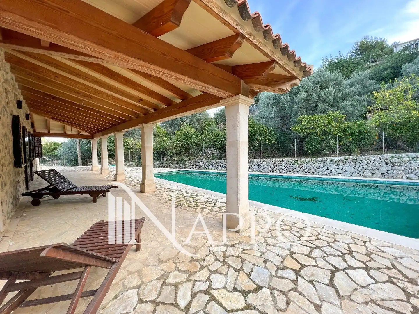 Jardín de Casa o chalet en venta en Estellencs con Aire acondicionado, Terraza y Trastero