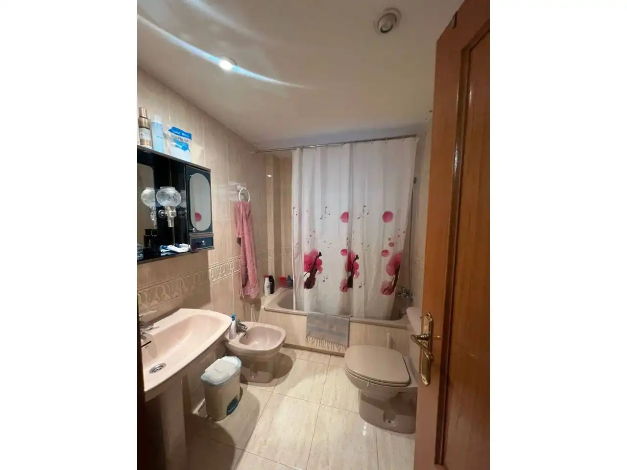 Badezimmer von Wohnung zum Verkauf in Castellón de la Plana / Castelló de la Plana mit Klimaanlage, Abstellraum und Möbliert
