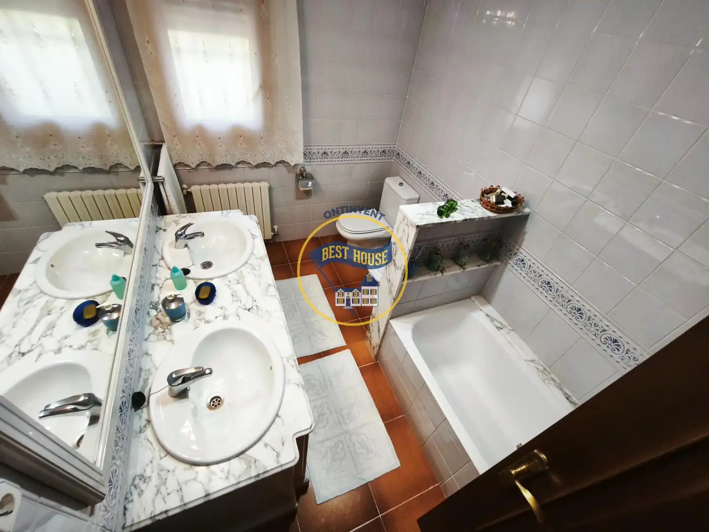 Baño de Casa o chalet en venta en Ontinyent con Aire acondicionado, Calefacción y Jardín privado