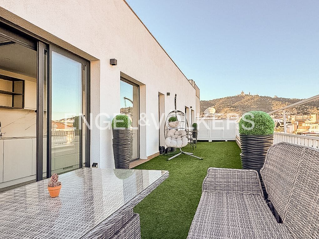 Terrassa de Àtic de lloguer en  Barcelona Capital amb Aire condicionat, Calefacció i Terrassa