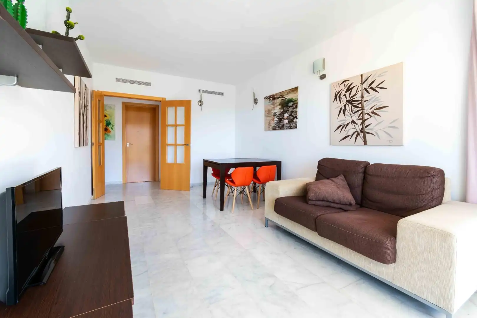 Living room of Apartments for sale in Benidorm  with Heating, Terrace and Swimming Pool