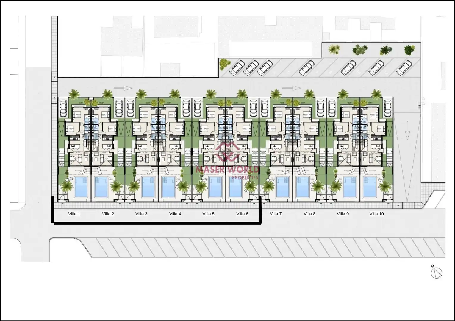 Casa aparellada amb piscina en venda a Mar Menor de Cartagena – Cabo de Palos, imagen 27