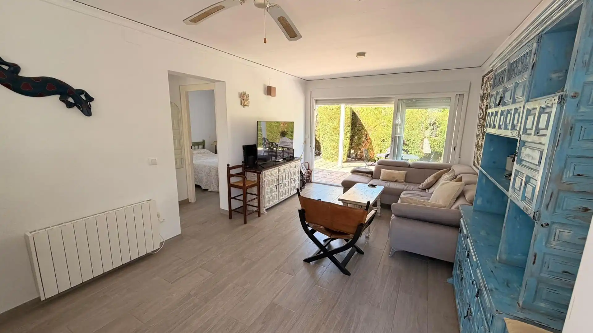 Wohnzimmer von Haus oder Chalet zur Miete in Dénia mit Klimaanlage, Heizung und Privatgarten