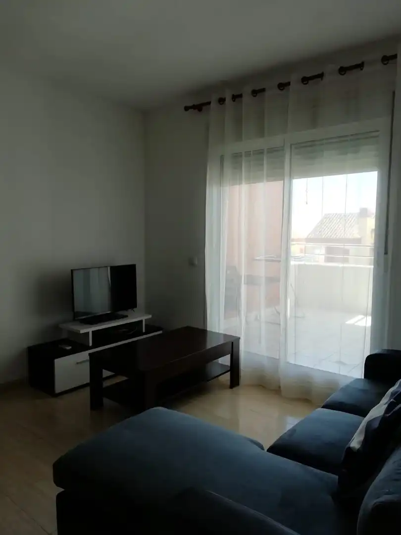 Sala de estar de Piso de alquiler en Roquetas de Mar con Aire acondicionado, Calefacción y Terraza