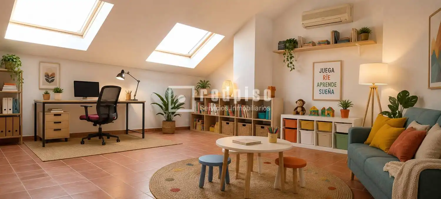 Living room of Houses for sale in Talavera de la Reina  with Air Conditioner, Heating and Private garden