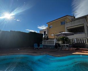 Swimming pool of House or chalet for sale in La Pobla de Montornès    with Air Conditioner, Heating and Private garden