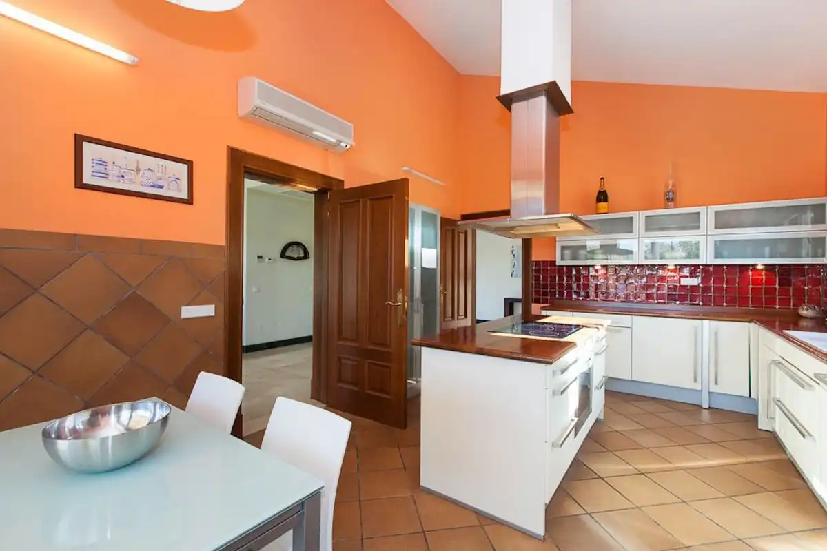 Kitchen of Houses for rent in Mijas  with Air Conditioner, Private garden and Terrace