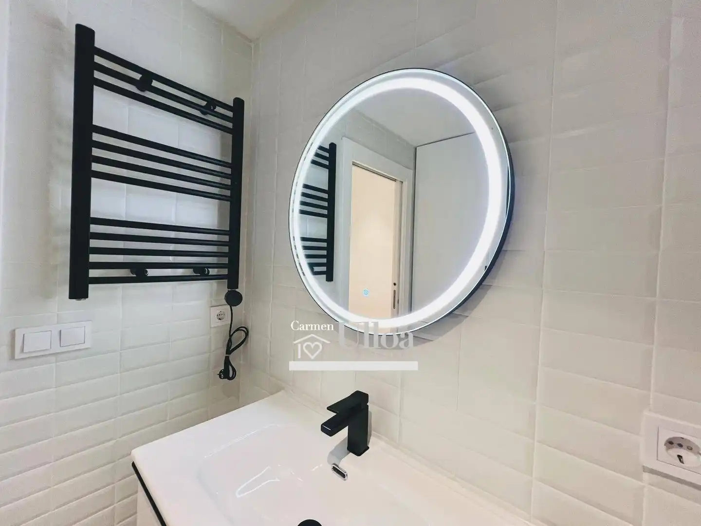 Badezimmer von Wohnung zur Miete in Alicante / Alacant mit Klimaanlage, Heizung und Terrasse