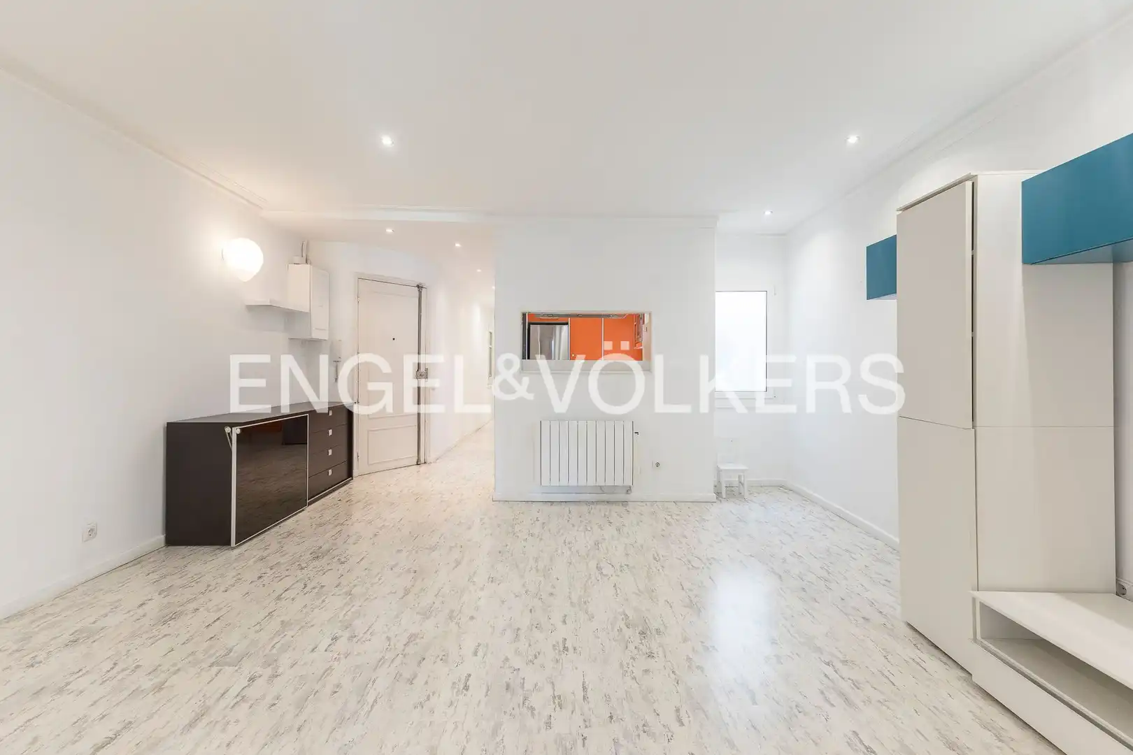 Sala de estar de Ático en venta en Barcelona con Calefacción, Terraza y Balcón