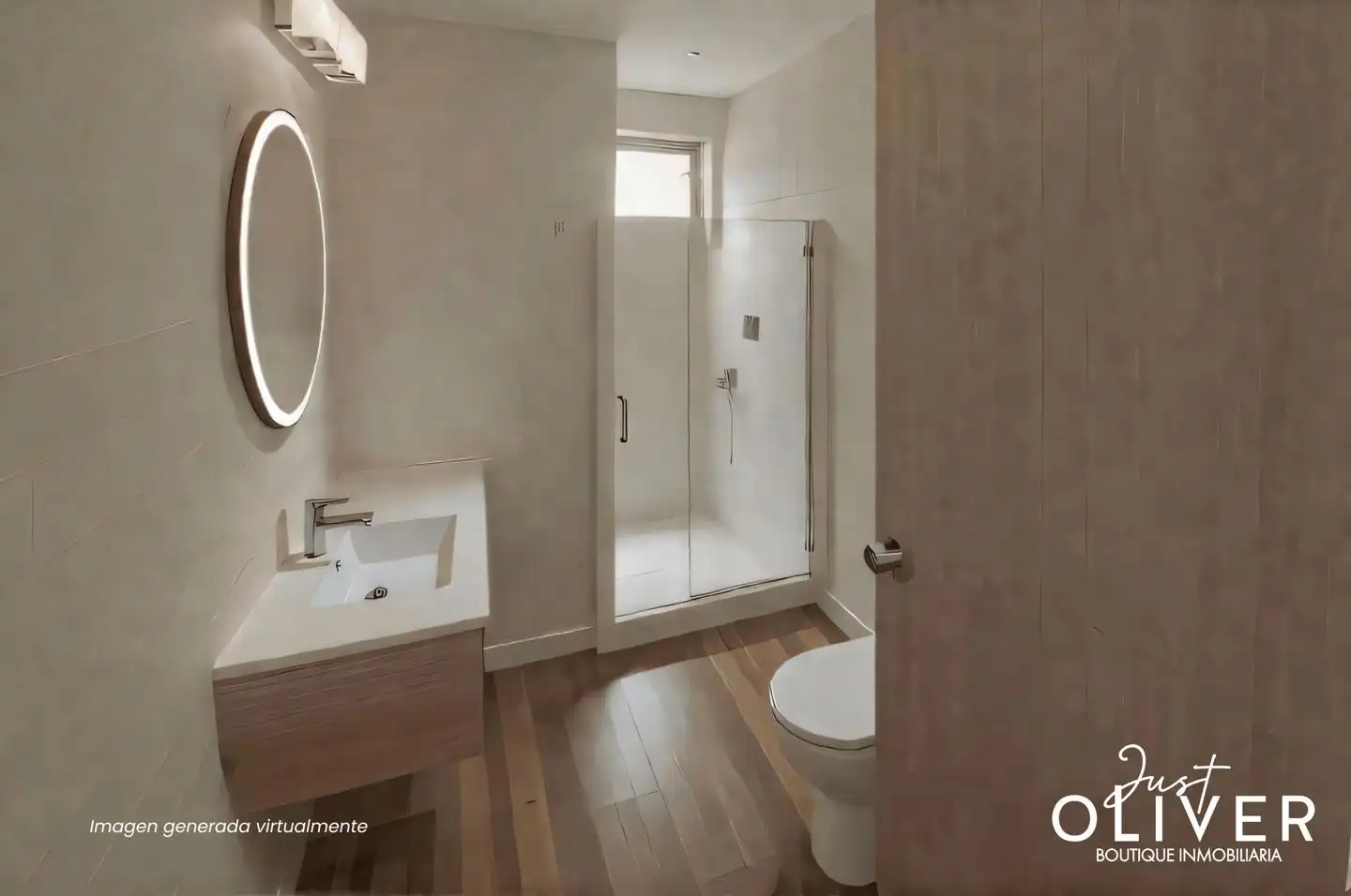 Badezimmer von Dachboden zum Verkauf in Cambrils mit Heizung, Terrasse und Balkon