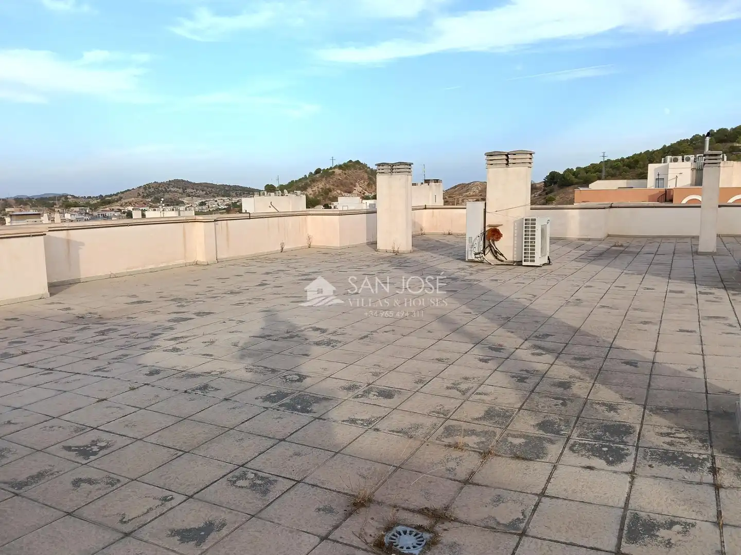 Terrace of Flat for sale in Aspe  with Heating, Terrace and Storage room
