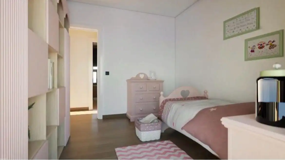 Schlafzimmer von Erdgeschoss zum Verkauf in Mataró mit Klimaanlage und Heizung