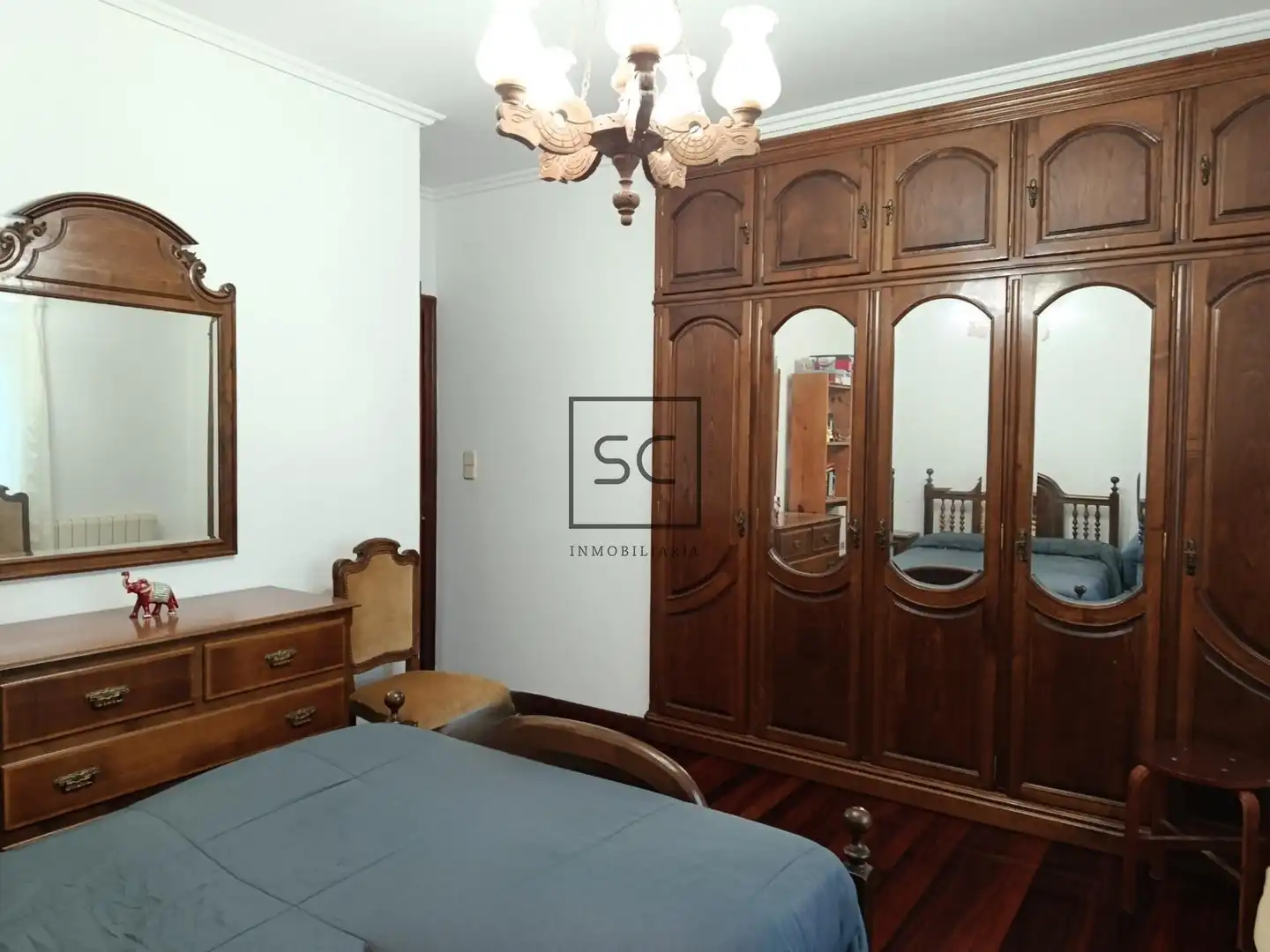 Bedroom of Houses for sale in Narón  with Heating, Private garden and Terrace