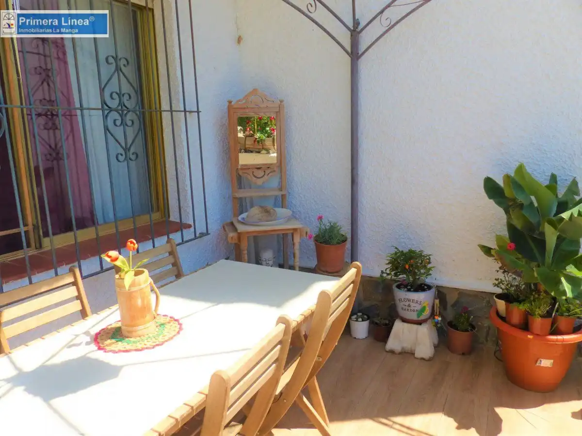 Jardín de Casa adosada en venta en Cartagena con Jardín privado, Trastero y Amueblado