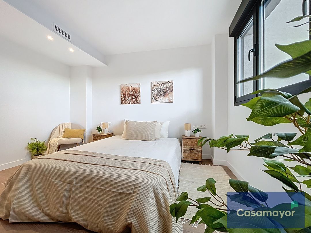 Bedroom of Flat for sale in Alicante / Alacant  with Air Conditioner, Heating and Storage room