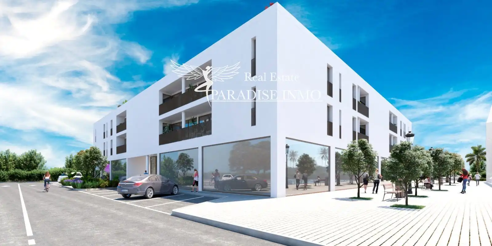Vista exterior de Ático en venta en Santa Eulària des Riu con Aire acondicionado, Calefacción y Terraza