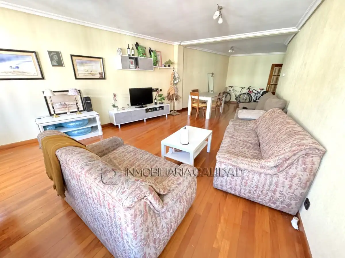 Sala de estar de Piso de alquiler en Burgos con Calefacción y Amueblado