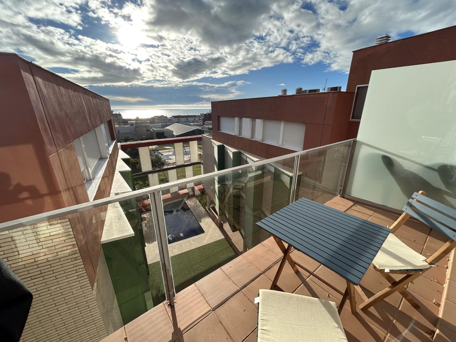 Terrassa de Apartament en venda en La Ràpita amb Aire condicionat, Calefacció i Parquet