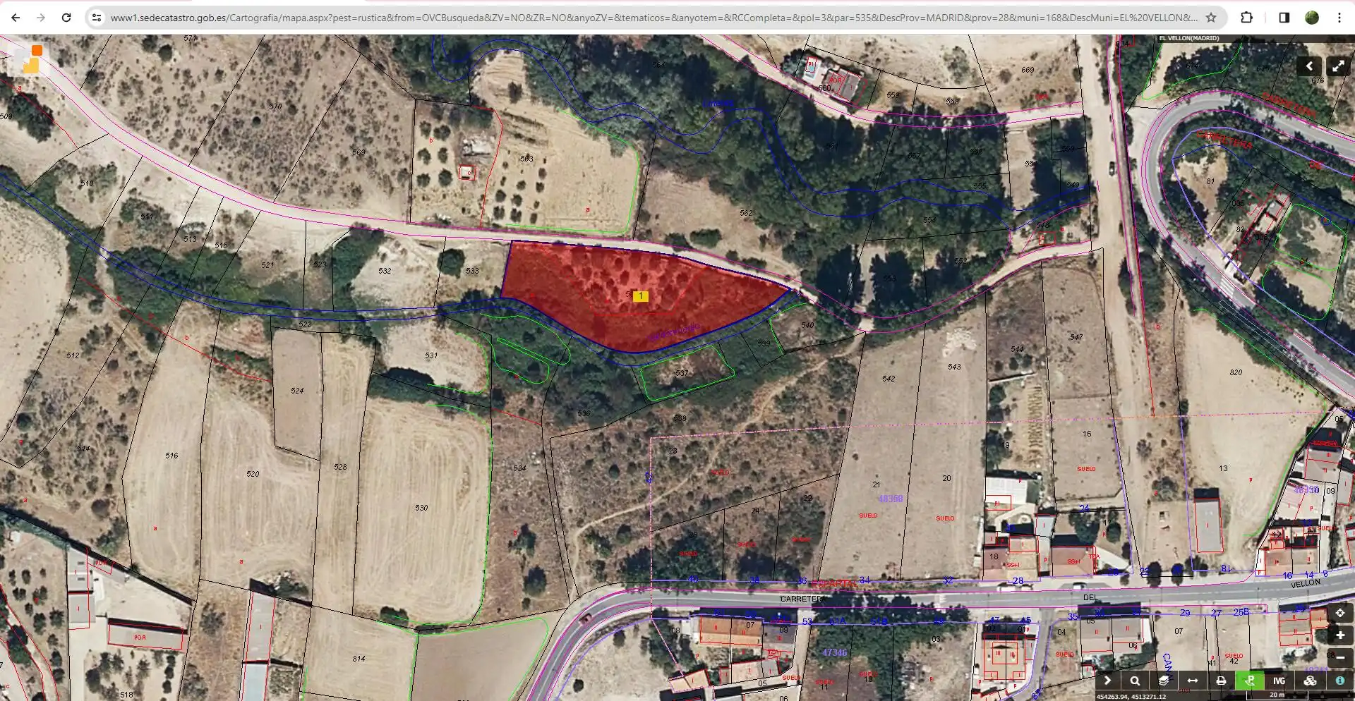 Rustikales Grundstück zum Verkauf in Polígono POLIGONO 3 PARCELA 535 535, imagen 6