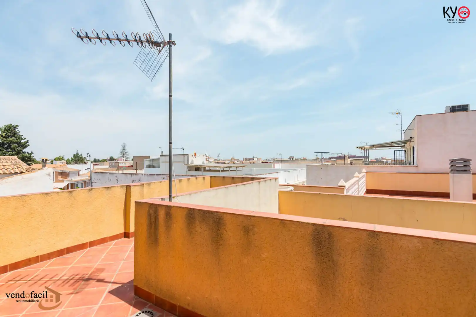 Terraza de Casa o chalet en venta en Cartagena con Aire acondicionado, Terraza y Trastero