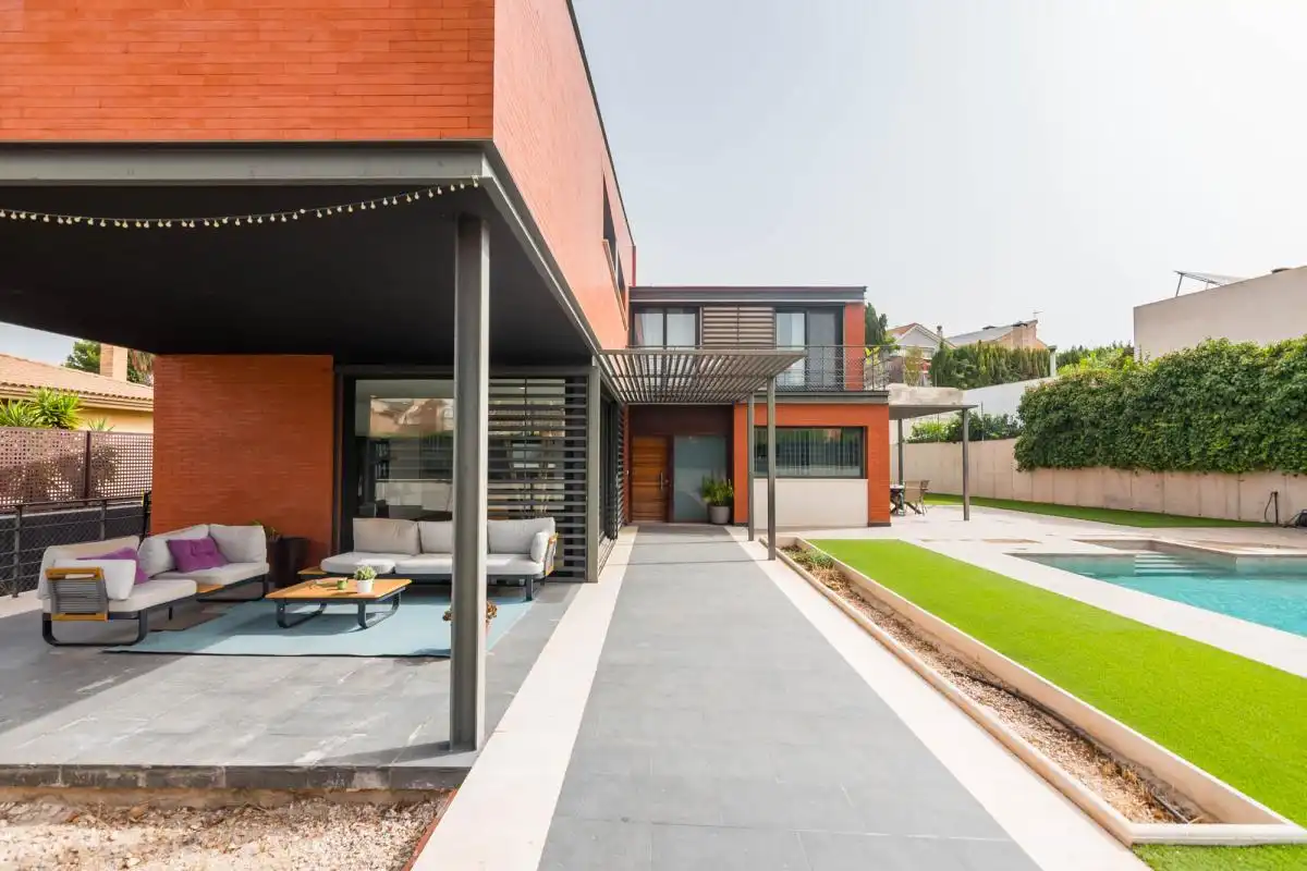 Vista exterior de Casa o xalet en venda en Molina de Segura amb Aire condicionat, Calefacció i Jardí privat