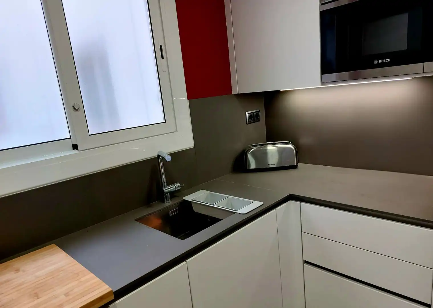 Cocina de Piso en venta en Barcelona con Calefacción