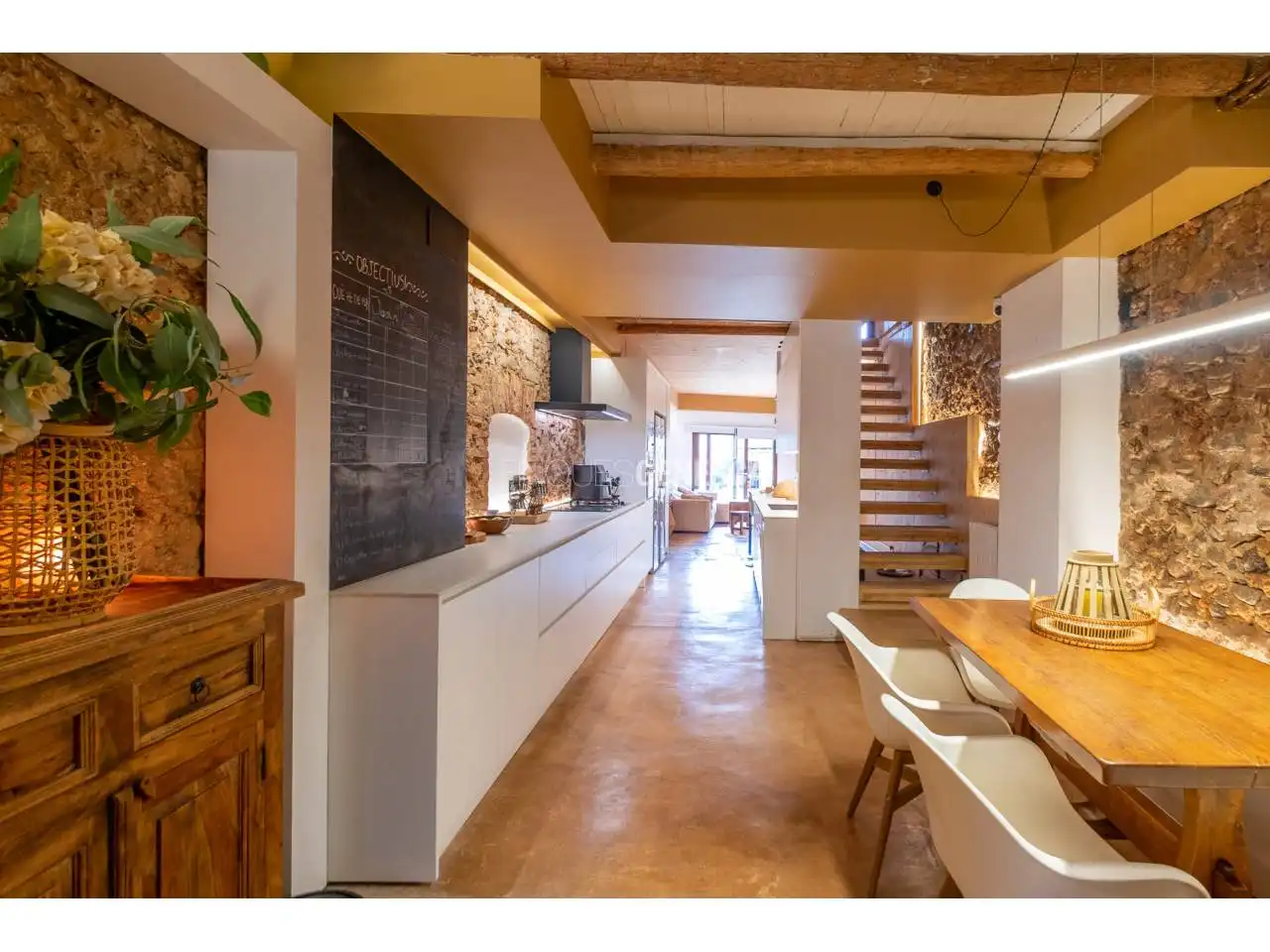 Kitchen of Houses for sale in Matadepera  with Heating, Private garden and Parquet flooring