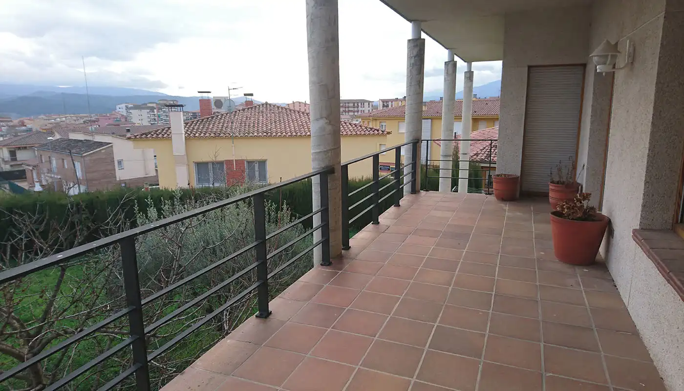 Terrassa de Casa o xalet en venda en Hostalric amb Aire condicionat, Calefacció i Jardí privat