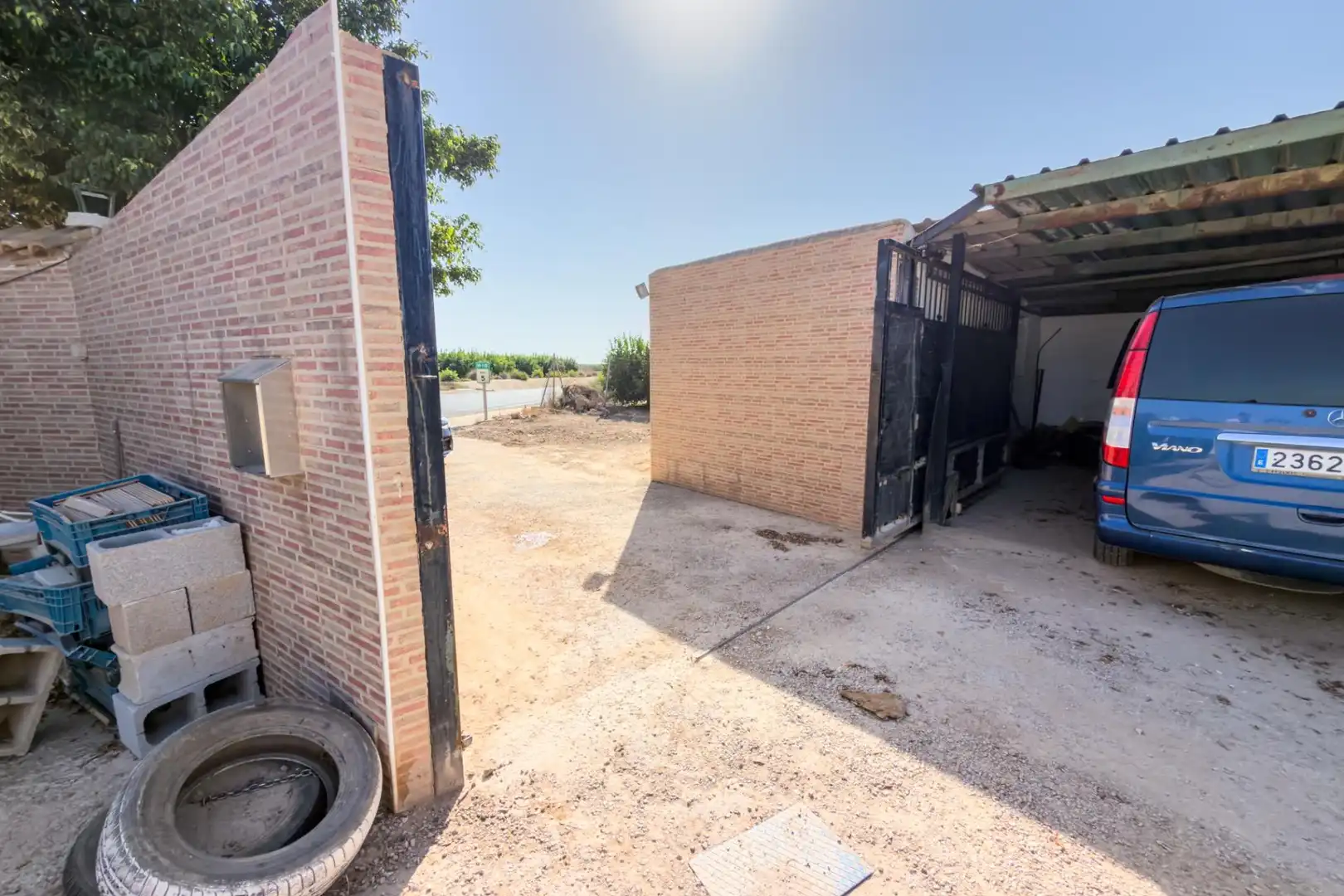 Parking de Finca rústica en venta en San Javier con Aire acondicionado, Calefacción y Jardín privado