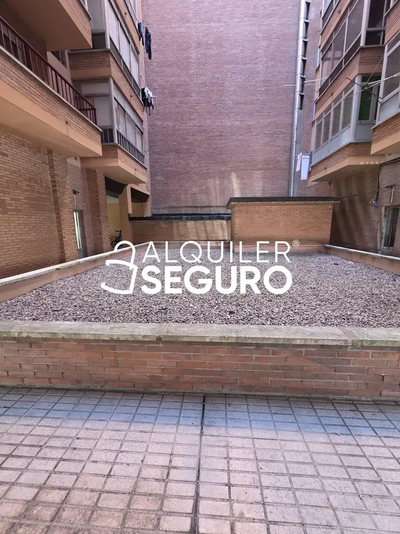 Parking of Flat for rent in Burgos  with Heating, Terrace and Furnished