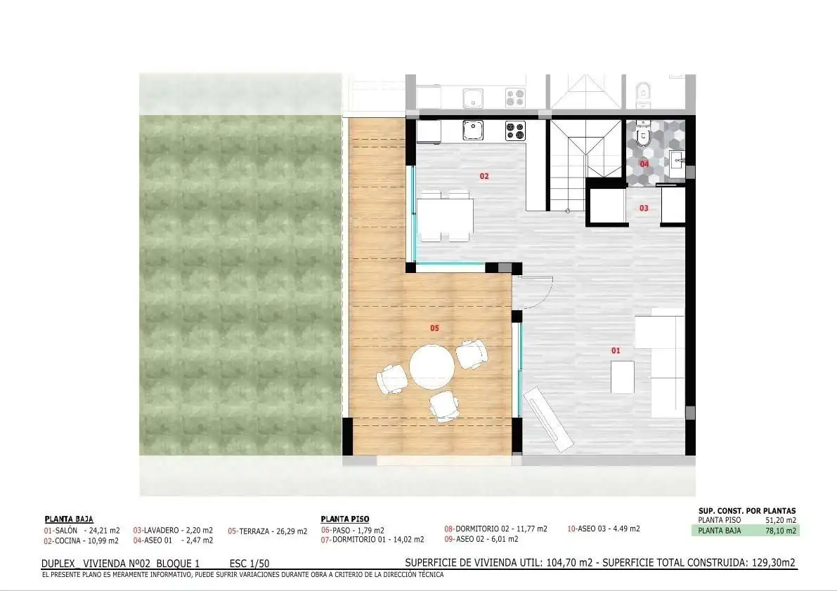 Casa bifamiliare con piscina in vendita a Monforte del Cid, imagen 4