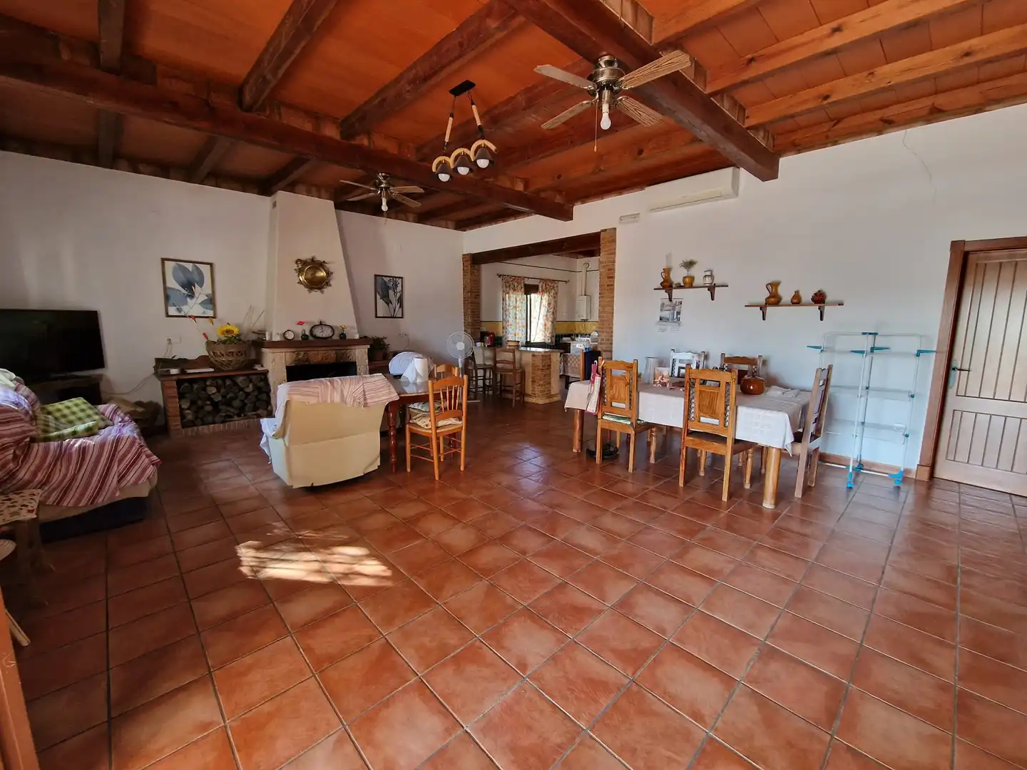 Menjador de Casa o xalet en venda en Montalbán de Córdoba amb Aire condicionat, Jardí privat i Terrassa