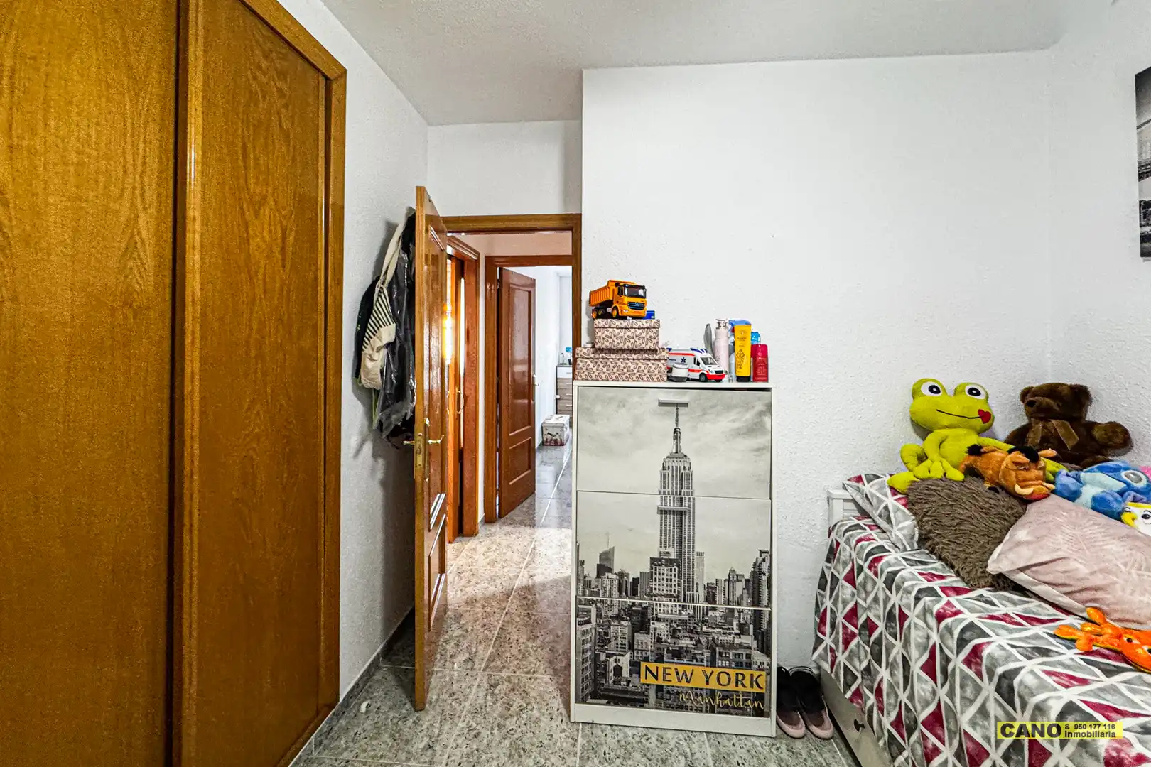 Bedroom of Flat for sale in Roquetas de Mar  with Air Conditioner, Heating and Terrace