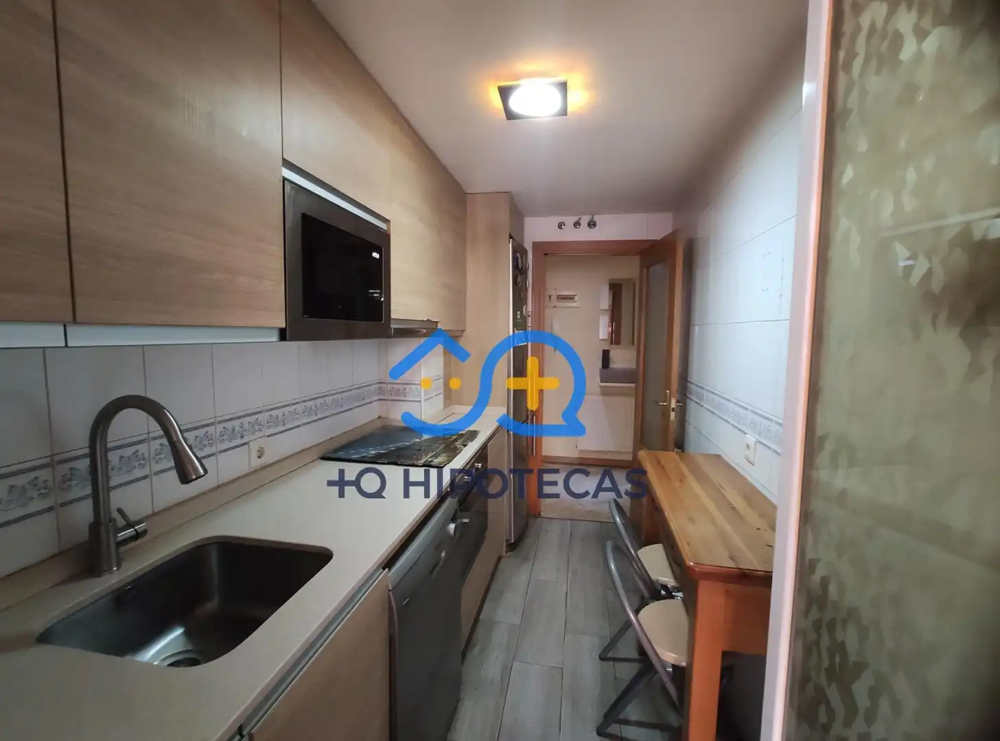 Kitchen of Flat for sale in Humanes de Madrid  with Parquet flooring, Storage room and Balcony