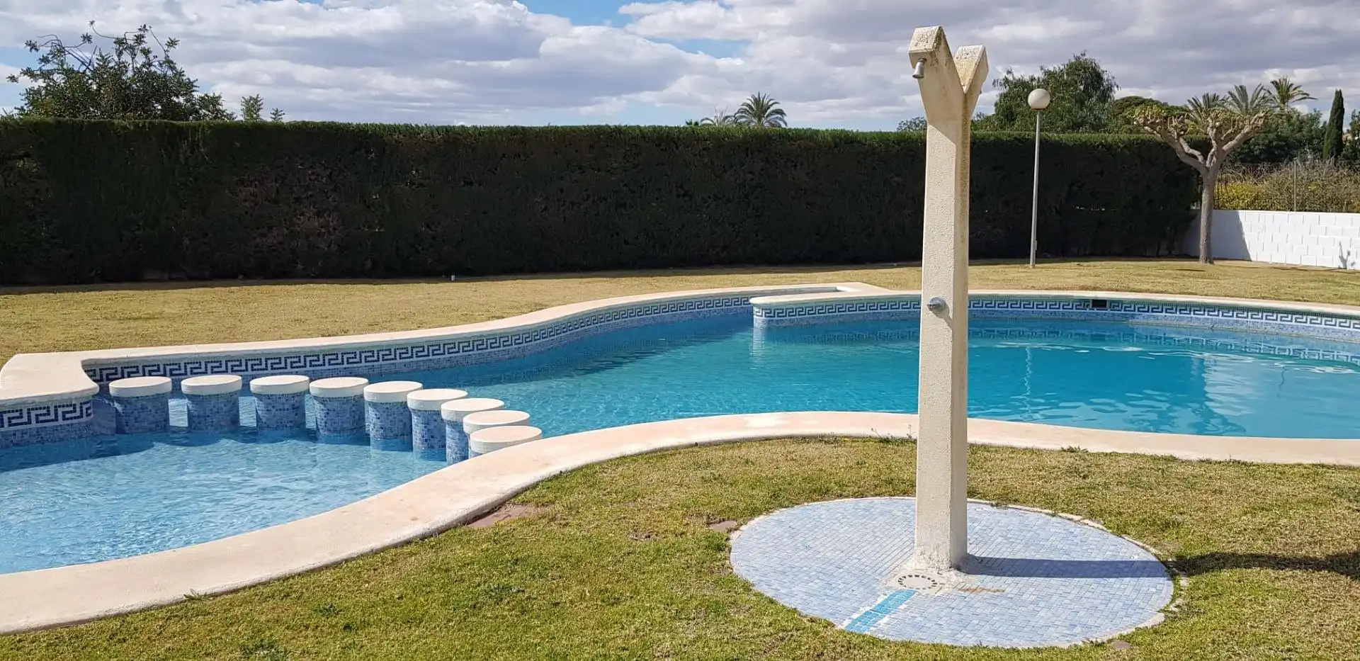Swimming pool of Detached homes for rent in Sant Joan d'Alacant  with Air Conditioner, Heating and Private garden