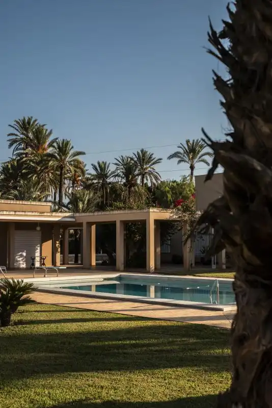 Garden of Houses for sale in Elche / Elx  with Air Conditioner, Heating and Terrace
