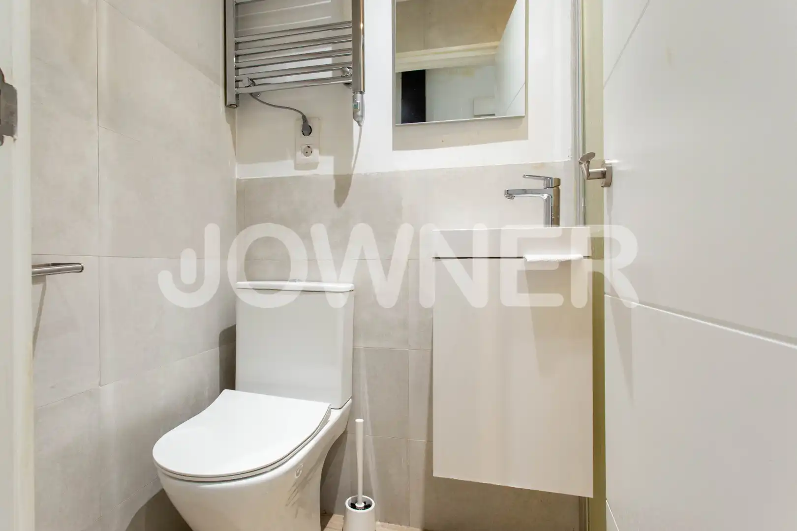 Baño de Piso de alquiler en Madrid con Calefacción, Amueblado y Lavadora