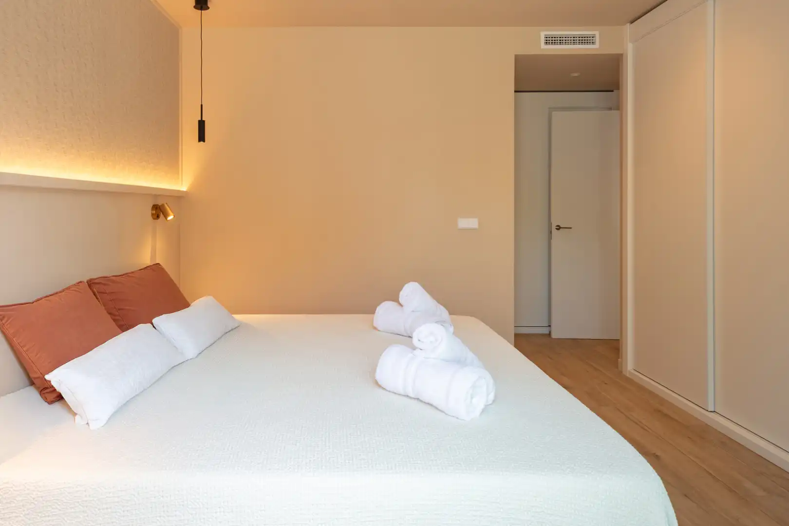 Habitación de Apartamento de alquiler en Jávea / Xàbia con Aire acondicionado, Calefacción y Parquet