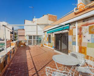 Vista exterior de Àtic en venda en  Barcelona Capital amb Aire condicionat i Terrassa