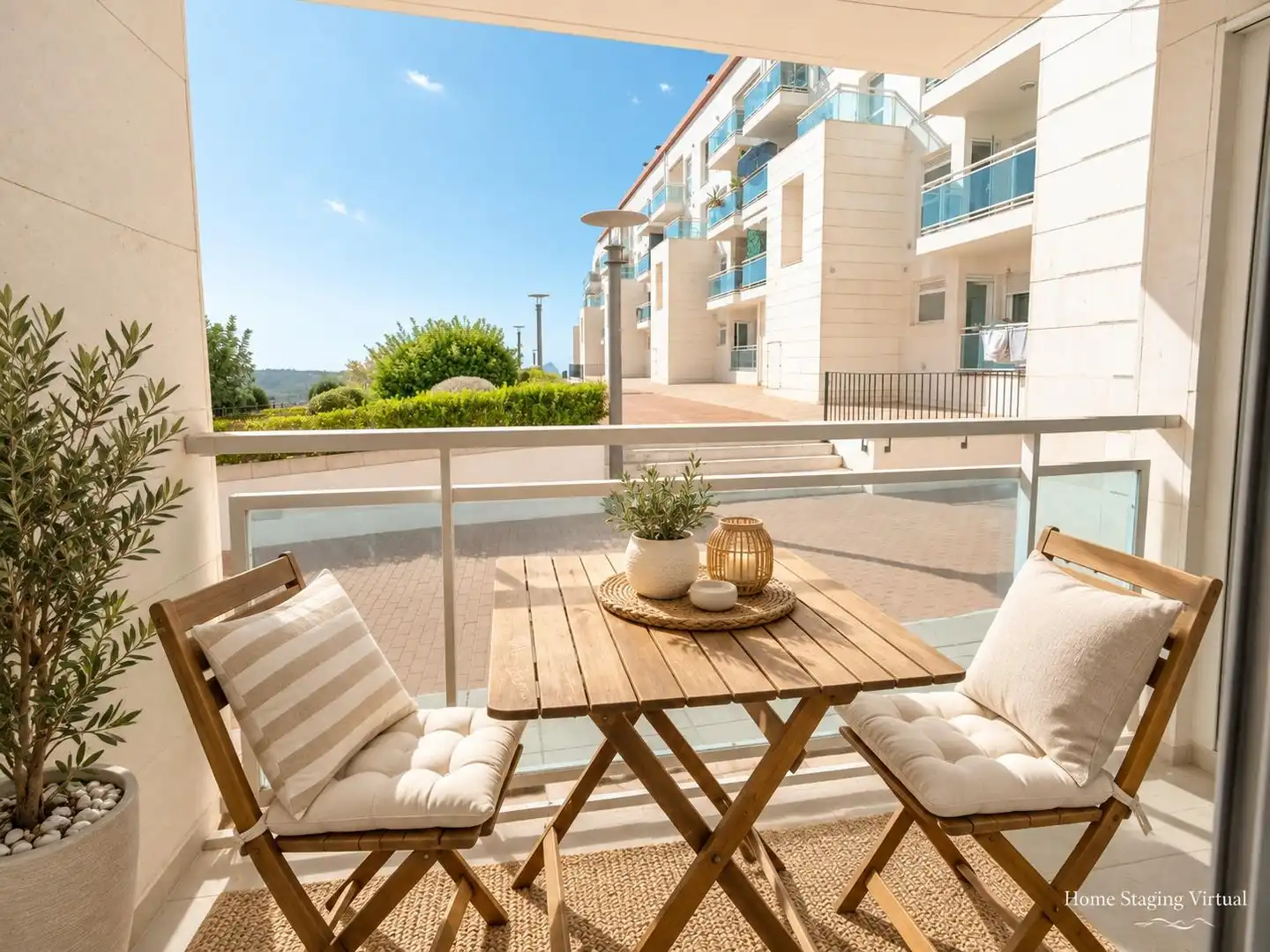 Terraza de Planta baja en venta en Benissa con Piscina comunitaria