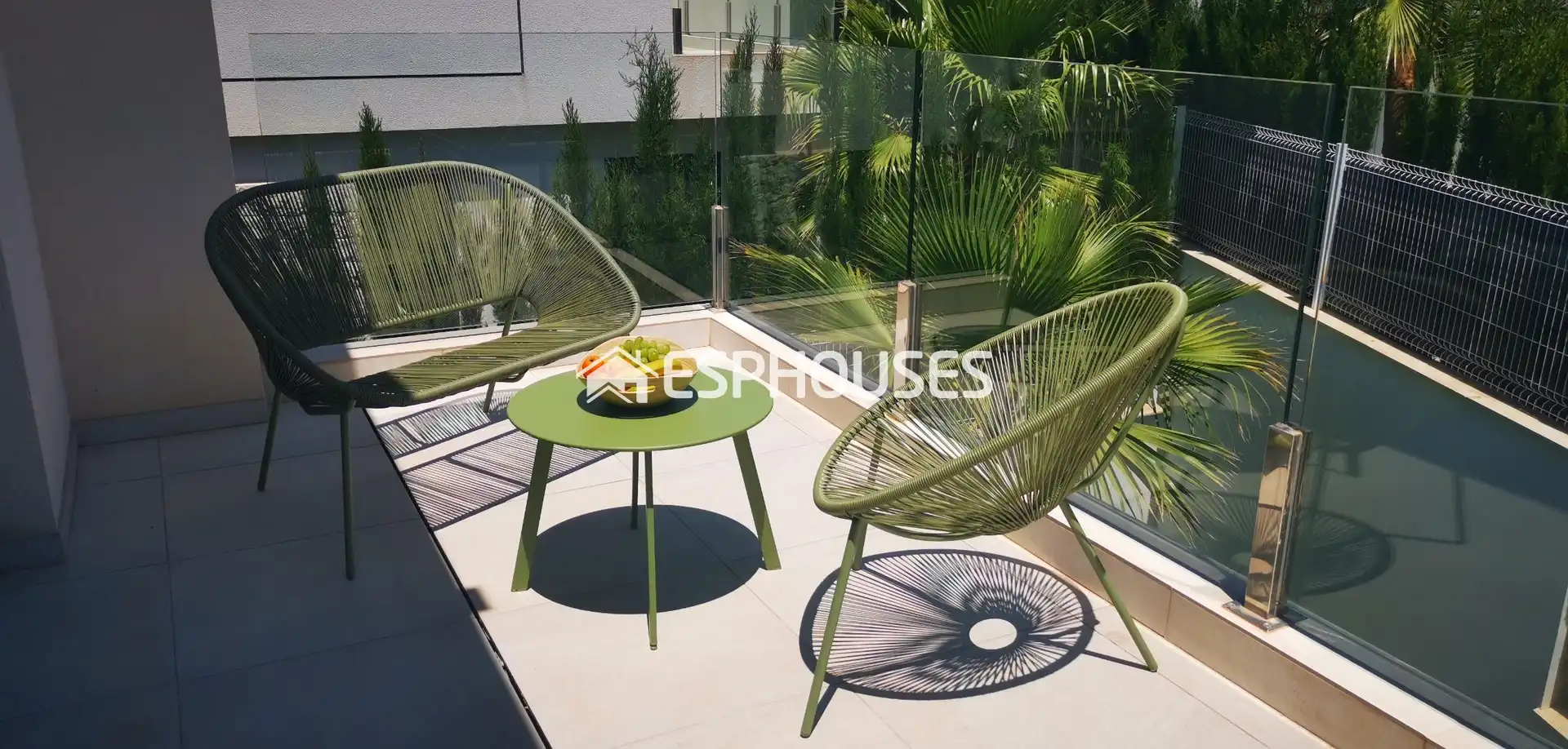 Terraza de Casa adosada en venta en Finestrat con Aire acondicionado, Terraza y Piscina
