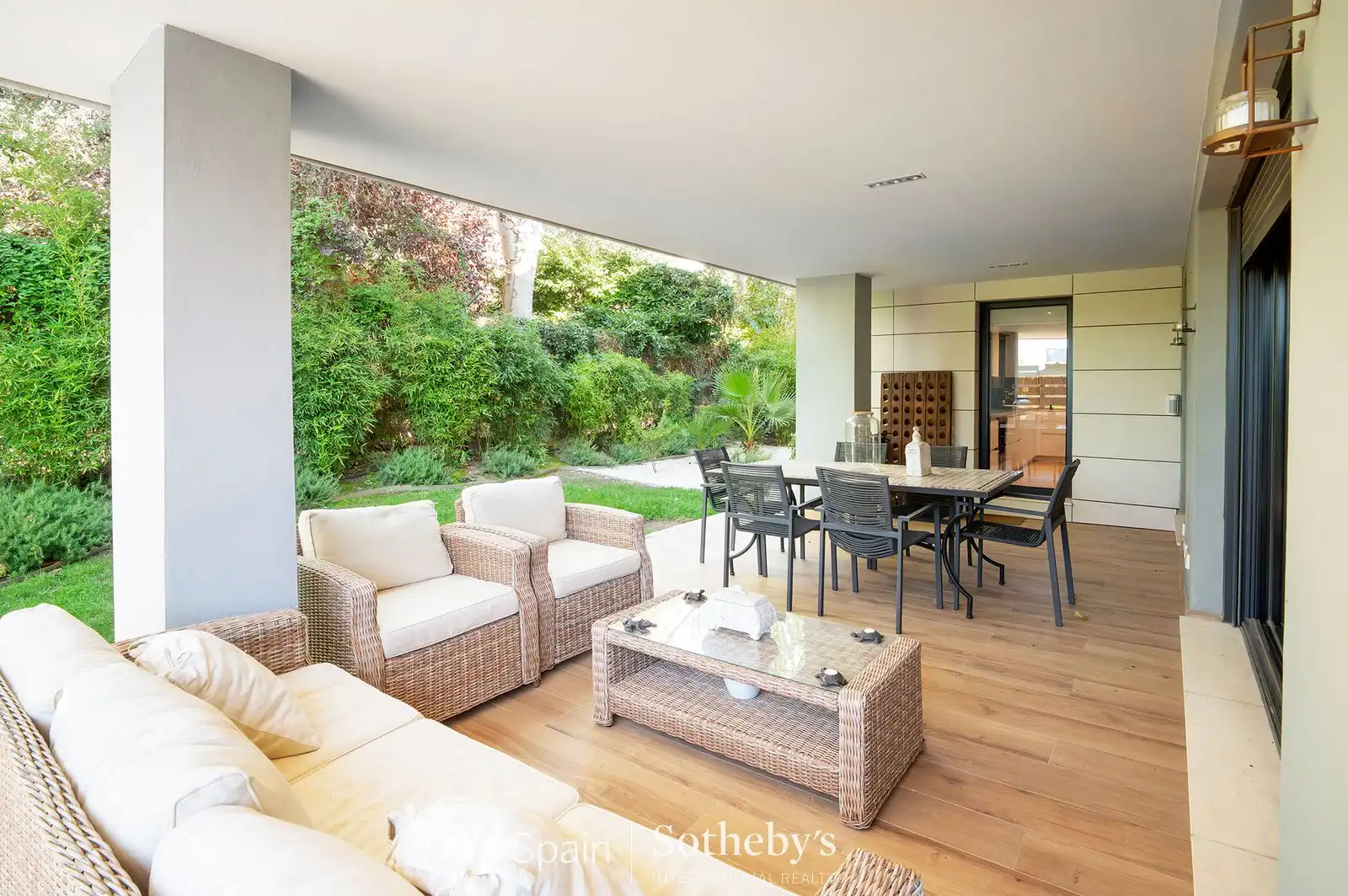 Terraza de Apartamento en venta en Las Rozas de Madrid con Aire acondicionado, Calefacción y Jardín privado