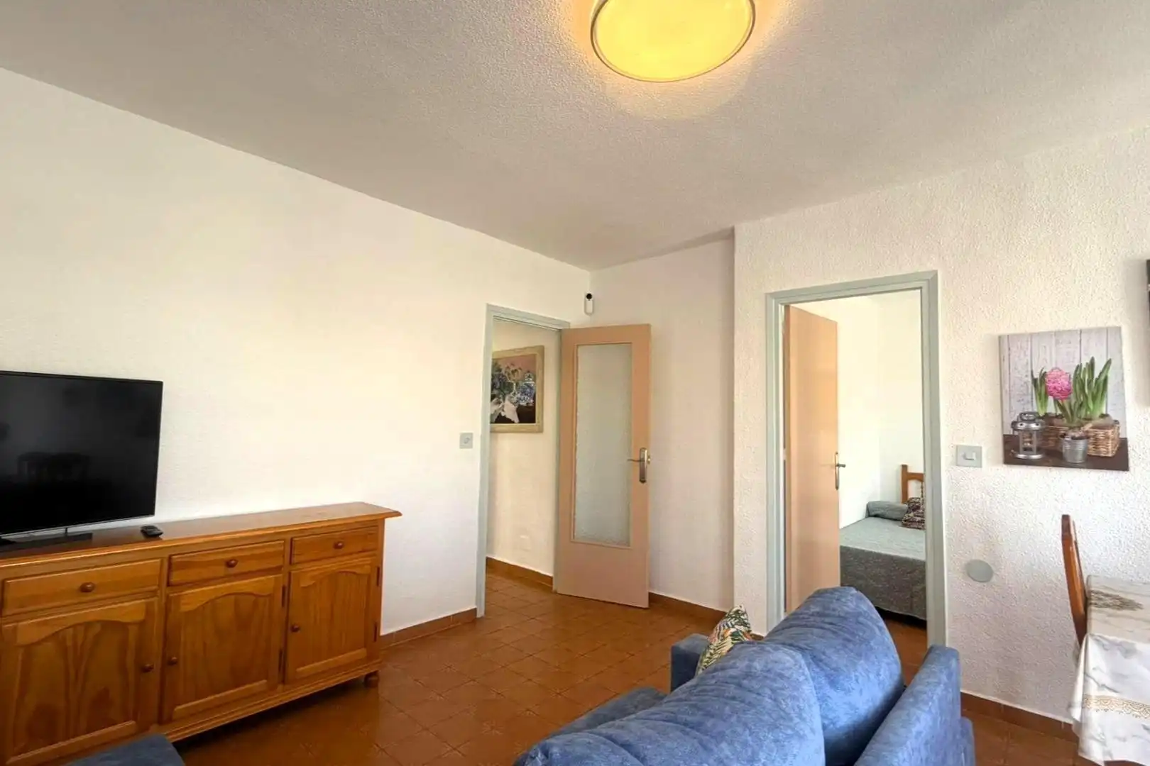 Sala de estar de Ático en venta en Torrevieja con Aire acondicionado, Calefacción y Amueblado